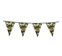 Boland BOL44300 Guirlande Fanions Militaire 6 m