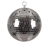 Boland - Boule Brillante diamètre env. 20 cm Disco Fever, décoration de fête ou de Nouvel an, décoration Suspendue, Argenté