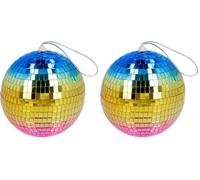 Boland - Boule disco brillante d'environ 15 cm de diamètre, disco fever, décoration à suspendre, décoration de fête ou Nouvel An