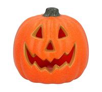 Boland - Citrouille à LED, 20 cm | Décoration de citrouille lumineuse, piles incluses, pour Halloween, le carnaval et les soirées à thème