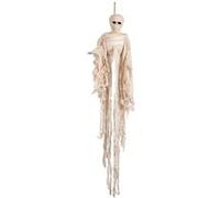 Boland décoration de fête Momie squelette 100 cm polyester beige Beige G
