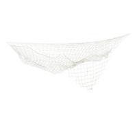 Boland - Décoration Filet de Pêche, 300 x 300 cm | Filet blanc pour mariage, anniversaire, Carnaval et soirée marine