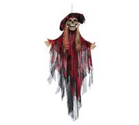 Boland - Décoration suspendue d'horreur à LED | avec mouvement et son, décorations fonctionnant à piles pour Halloween et les soirées à thème