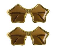Boland - Ensemble de lunettes de fête, 2 pièces, lunettes pour adultes, lunettes amusantes, sans ordonnance, lunettes de soleil, tenue de mauvais goût, accessoires pour déguisements de carnaval
