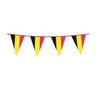 Boland - Guirlande Belgique 10 mètres PVC triangle - 20 fanions 20 x 30