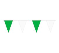 Boland - Guirlande de fanions, Longueur 6 mètres | Guirlande, 15 fanions de 26 x 18 cm chacun, décoration pour les anniversaires, le carnaval et les fêtes