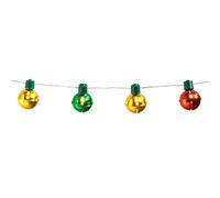 Boland - Guirlande lumineuse LED Cloches de Noël | Longueur 140 cm, éclairage LED pour l'Avent, Noël, les fêtes et la décoration