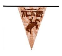 Boland ligne de drapeau Wild West 6 mètres marron Bruin G