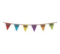 Boland Ligne drapeau holographique joyeux anniversaire 8 mètres Multicolor G