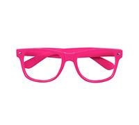 Boland - Lunettes de fête Nerd pour adultes - Lunettes amusantes sans verres - En plastique - Années 80 - Pour fête à thème - Carnaval - Halloween