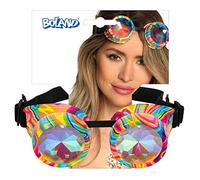 Boland - Lunettes de fête pour adultes, plastique, lunettes de plaisir, sans verres correcteurs, lunettes de soleil, Bad Taste Party, fête à thème, carnaval