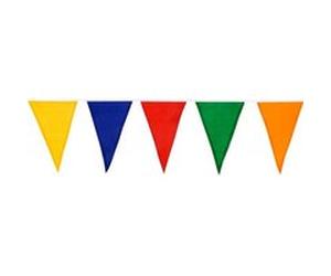 Boland mini drapeau ligne 10 mètres polyester multicolore Multicolor G