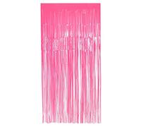 Boland - Rideau d'aluminium néon, 200 x 100 cm, décoration de fête pour le Nouvel An, mariage ou anniversaire, décoration, rideau de guirlandes