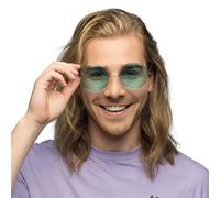 Boland Lunettes de fête Hippie XL 44562 Vert Adulte