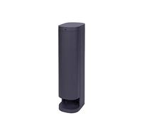 Bold 19486 Volo Prise de Jardin Intelligente à l'extérieur (Colonne de Prises) Anthracite (2X Schuko | Smart Home (iOS & Android) | WLAN | 3680 Watts | 9,5 x 13,5 x 38,5 cm | Montage Simple)
