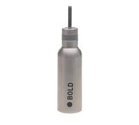 BOLD Lässig Bouteille pour enfants 750 ml en acier inoxydable sans BPA/School Bottle Stainless Steel Bold silver