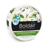 Boldair Destructeur d'odeurs en gel - parfum thé blanc Vanille- pot 300 g