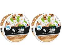 BOLDAIR - Gel destructeur d'odeur Karité Monoï - Neutralise les odeurs - parfume - Produit gel solide - Multi application - durée 8 semaines - 300g - Fabrication française (Lot de 2)