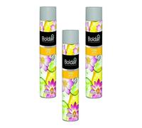 BOLDAIR Lot de 3 Aérosols 750 ml désodorisant parfumant citron lotus