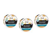 BOLDAIR Lot de 3 Pots 300g Gel Destructeur d'odeurs 8 Semaines Fleur d'oranger