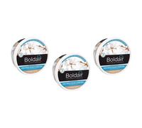 BOLDAIR Lot de 3 Pots 300g Gel destructeur d'odeurs Fleur de Coton