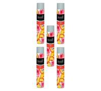 Boldair Lot de 5 Aérosols 750 ml Désodoriasant parfumant pêche rose