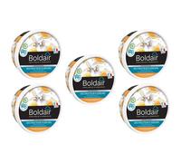 BOLDAIR Lot de 5 Pots 300g Gel Destructeur d'odeurs 8 Semaines Fleur d'oranger