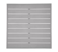 Bolero Plateau de Table Carré en Aluminium Gris Clair 700mm - Plateaux de Table pour Jardin, Cuisine, Salle à Manger Intérieur & Extérieur FW598