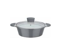 BOLERO Sauteuse Cocotte Fonte Aluminium revêtue Céramique Vitaflon GSW D24 cm