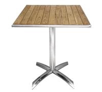 Bolero Table bistro pliante - Blanc