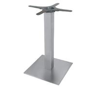 Bolero Table de jardin carrée - Argent
