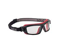Bollé safety - Lunette de protection occulaire - Ultim8 Platinum - Noir et rouge