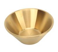 Bols à Mélanger Dorés, Bols En Métal De Cuisine à Mélange Profond En Acier Inoxydable, Bols De Préparation De Cuisine En Métal, Bol Gigogne En Acier Inoxydable Pour la Cuisine, la Pâtisserie(20cm)