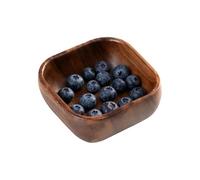 Bols en bois pour aliments | Plateau décoratif de style vintage comme centre de table - de service pour collations à base de noix | Pour fruits secs, collations, fruits, apéritifs, sauces, desserts