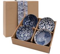 bols en porcelaine pour soupes 300 ML, 4 Bol Petit Dejeuner Ceramique,bols à dessert en porcelaine Pour Les CéRéAles, Les SALADIER