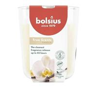 BOLS TS GLAS 97X85 VANILLE - Bougie parfumée de luxe dans un bocal en verre