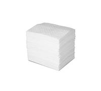 Bolsemack.Buvards absorbants alimentaires 120 x 200 mm | Pack 100 unités | Coussinets pour barquettes de viande, poisson et fruits | Couleur blanc | Haute absorption | Découpables