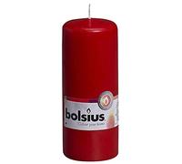Bolsius 103614600141 Bougie pilier Cire de paraffine, Rouge