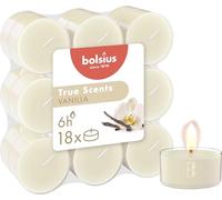 Bolsius - 18 Bougies Chauffe-Plat Parfumées - Vanille