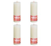 Bolsius Bougies Pilier Rustiques Shine Perle Douce