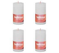 Bolsius Bougies Pilier Shine - Blanc Nuageux