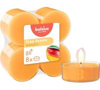 Bolsius Maxi bougies chauffe-plat parfumées 8pcs Mangue