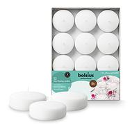 Bolsius - Maxi bougies flottantes, Blanc