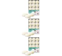 Bolsius - Maxi bougies flottantes, Ivory (Lot de 3)