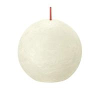 BOLSIUS Soft & Pearl Bougie boule rustique 8 cm