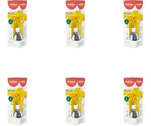 Bolsius - True Scents - Bâtons de parfum - 60 ml - Mimosa - Pack avantage - 6 pièces