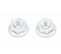 Bolt Ecrou à bride M6x1mm tête 10mm acier 10 pièces