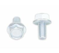 Bolt Vis à bride tête hexagonale 10mm M6x1x12mm 10 pièces