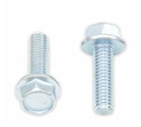 Bolt Vis à bride tête hexagonale 10mm M6x1x20mm 10 pièces