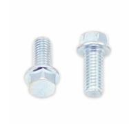 Bolt Vis à bride tête hexagonale 8mm M6x1x14mm 10 pièces